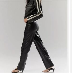 NWOT Silence + Noise Urban Outfitters Faux Leather Pants